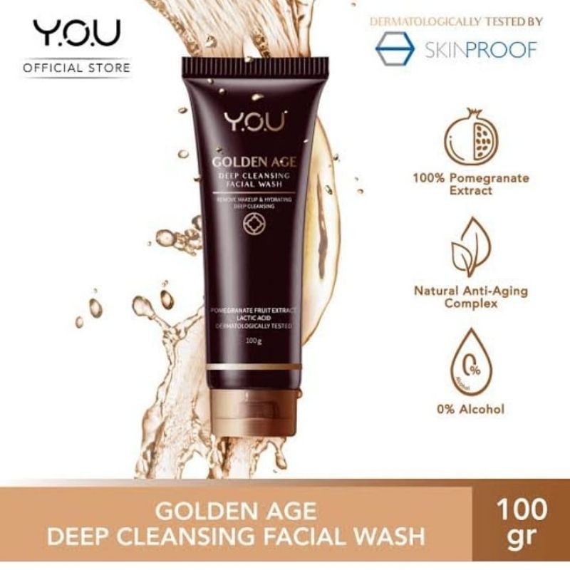 YOU Golden Age Deep Ckensing Facial Wash