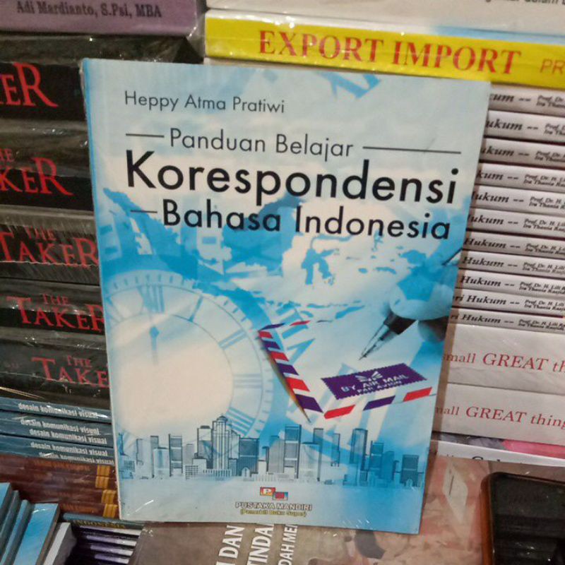 

korespondensi bahasa Indonesia.