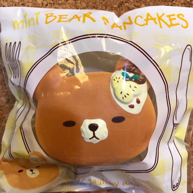 Squishy mini bear pancake punimaru