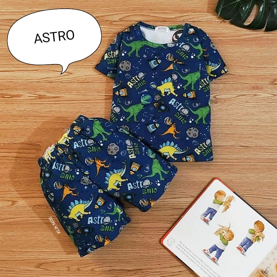 Klik Mds Setelan Baju Anak Bayi Laki-laki Dan Perempuan Aneka Printing estimasi 6 bln-24 bln