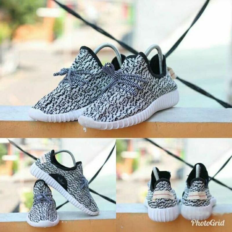 Sepatu Adidas Yezzy Import Premium Putih Vietnam Sneakers Man Women Running Jogging Senam Hadiah