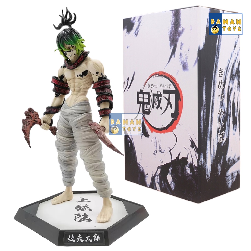 Pajangan Figure Iblis Gyutaro Daki Action Figure Anime Demon Slayer Kimetsu No Yaiba Koleksi