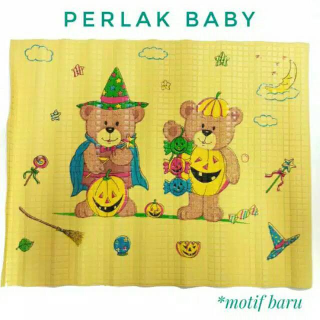 Perlak Bayi / Perlak Karet Waterproof untuk ompol / matras perlak baby Motif Water Proof By Belbra