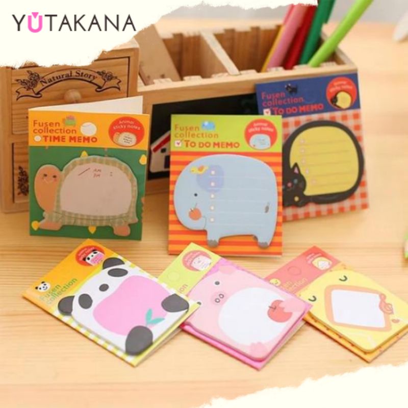 

Sticky Note / Memo Note / Kertas Memo Karakter Hewan Lucu / Memo Cute Animal