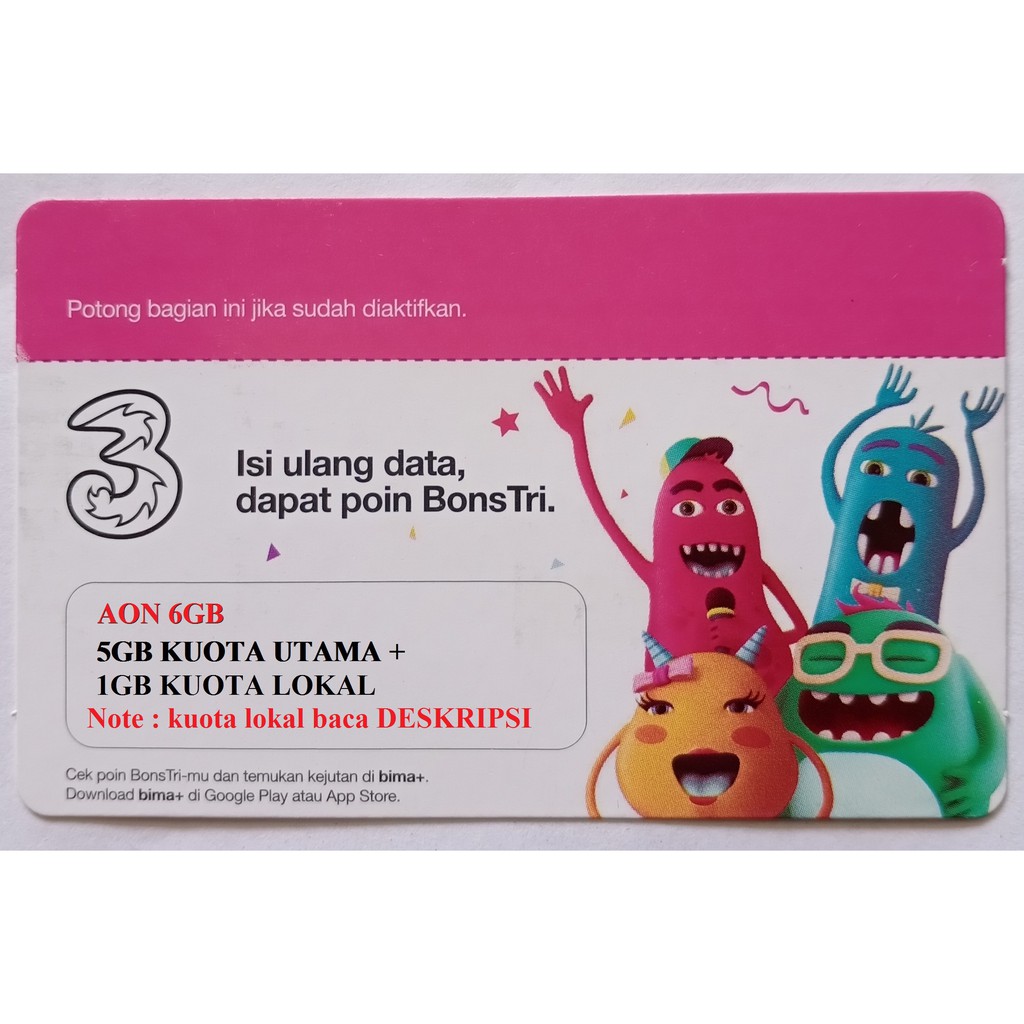 VOUCHER 3 tri AON 6Gb