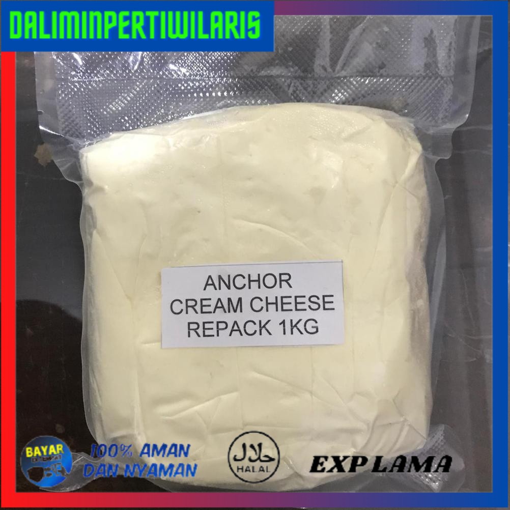 

( BISA COD ) Anchor Cream Cheese Rep 1kg - Gosend / Grab Only!!! LIMITED EDITION [Kode 1|Kode