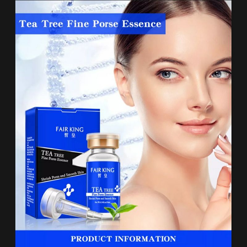 SERUM GLOWING/ MENCERAHKAN FAIR KING TEA TREE  10 ML