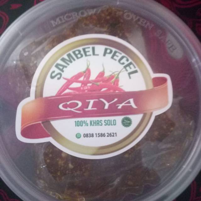 

Sambal pecel qiya