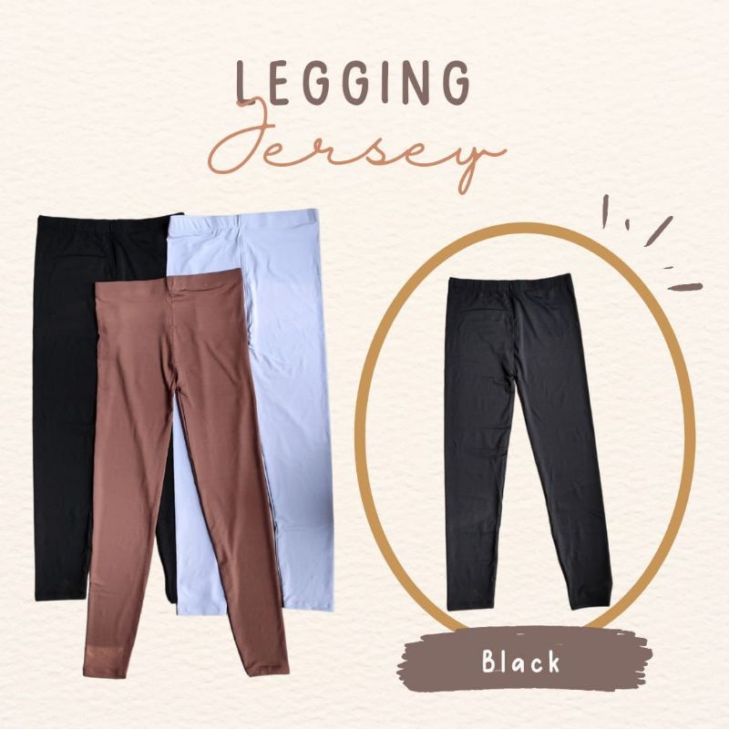 LEGGING JERSEY PREMIUM // CELANA LEGGING