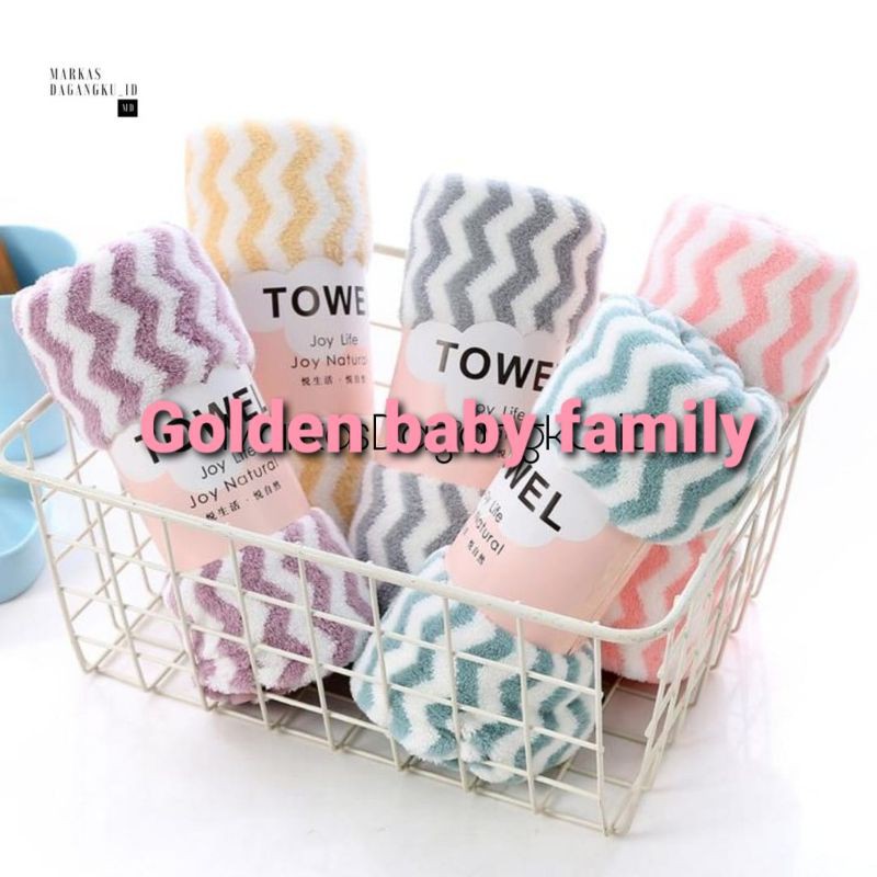 Handuk Mandi Micro Fiber Dewasa Motif Acak zise 50 × 100 / 70 × 140