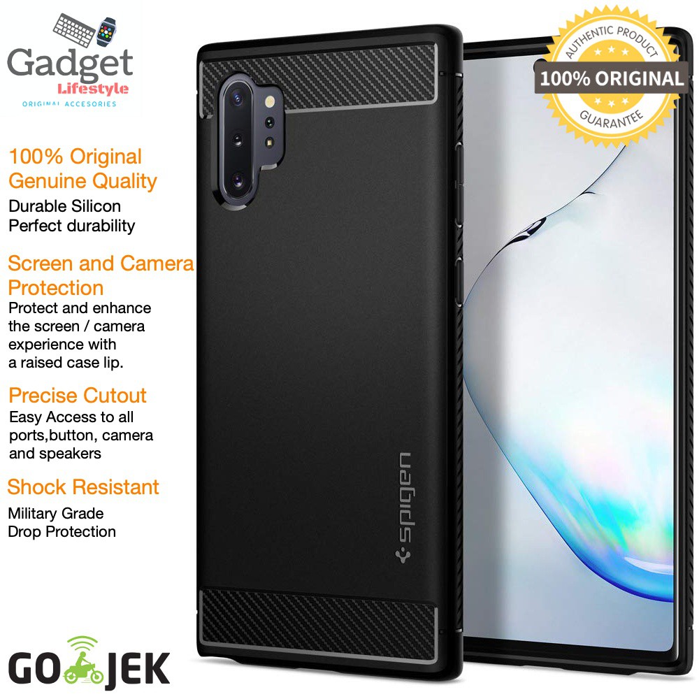 Original Spigen Rugged Armor Case Samsung Galaxy Note 10