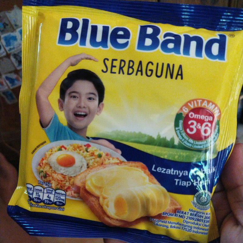 

Blue band serbaguna isi 200g