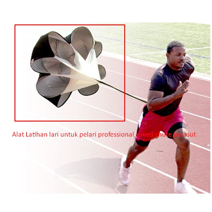 Alat Latihan lari untuk pelari professional speed chute parasut