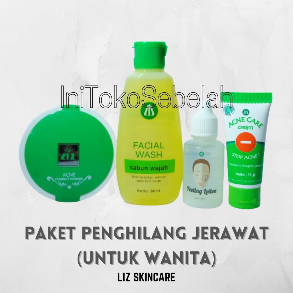 LIZ Skin dr Lis - Paket Penghilang Jerawat Wanita