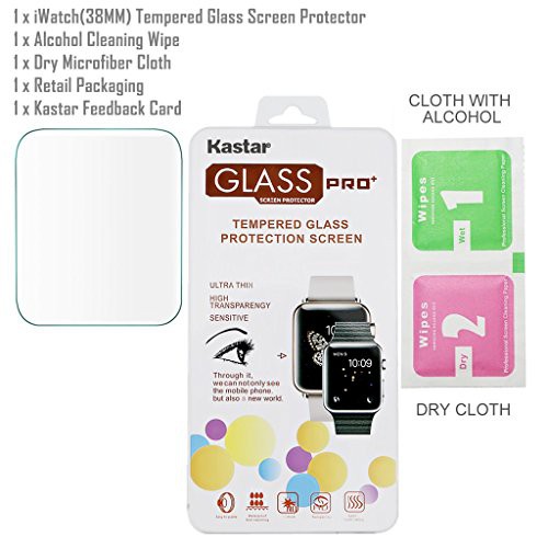 Tempered Glass Film Screen Protector LCD For Apple Watch iWatch 0.2mm Doky