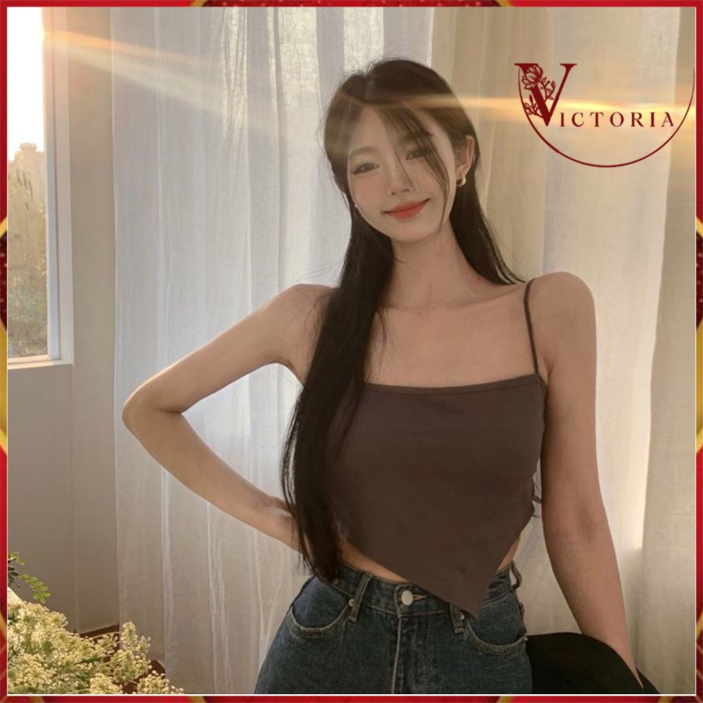 Victoria Tanktop Bra Fashion Tanpa Kawat Pakaian dalam Wanita 1078