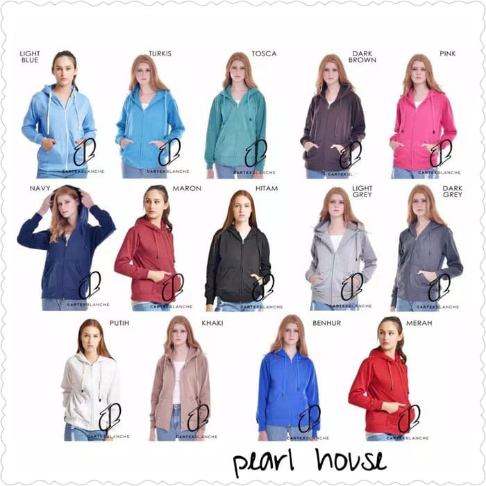 Jaket Pria - Jaket Wanita- Jaket Hoodie Resleting - Hoodie Unisex - Size Xxl