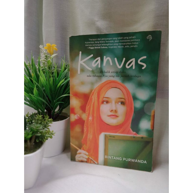 Novel preloved / bekas - Kanvas - Bintang Purwanda