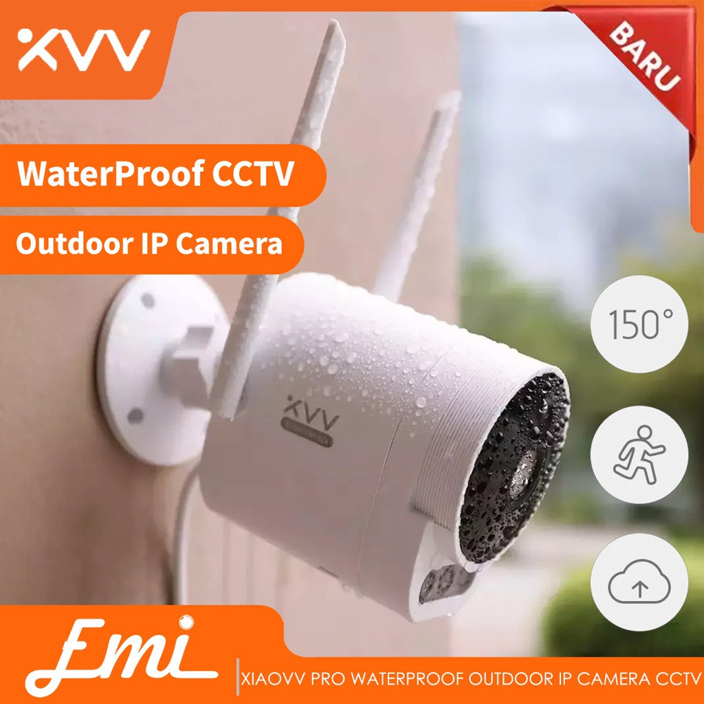 Xiaovv Outdoor Panoramic 180 Degree Nightvision IP Cameras CCTV