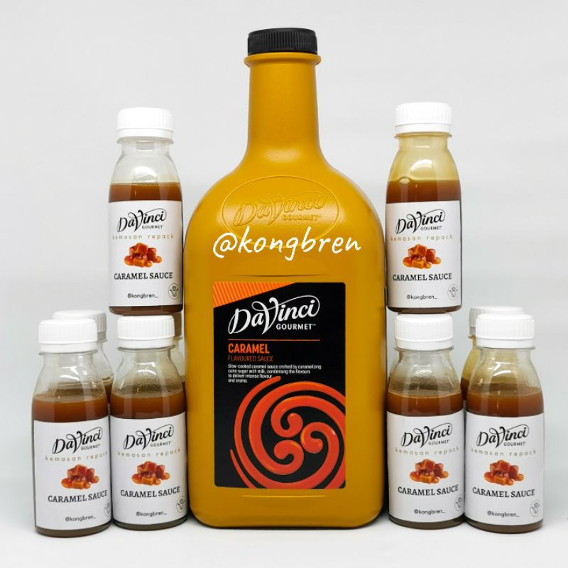 Davinci Sauce 100mL- Caramel - Salted Caramel - Chocolate - Butterscotch - Topping Saos Kopi