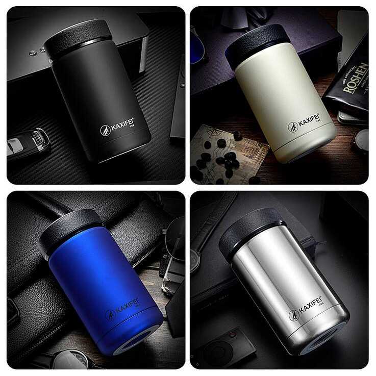 MLNSHP OneTwoCups Botol Minum Thermos Mini Stainless Steel 400ML - K623