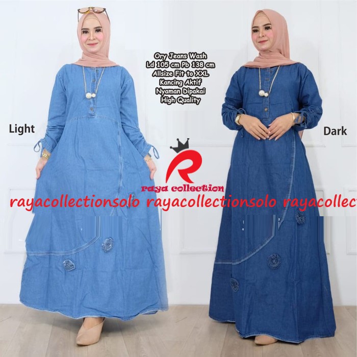 MAWAR MAXY JEANS / SHERLY JEANS GAMIS JEANS BUSUI