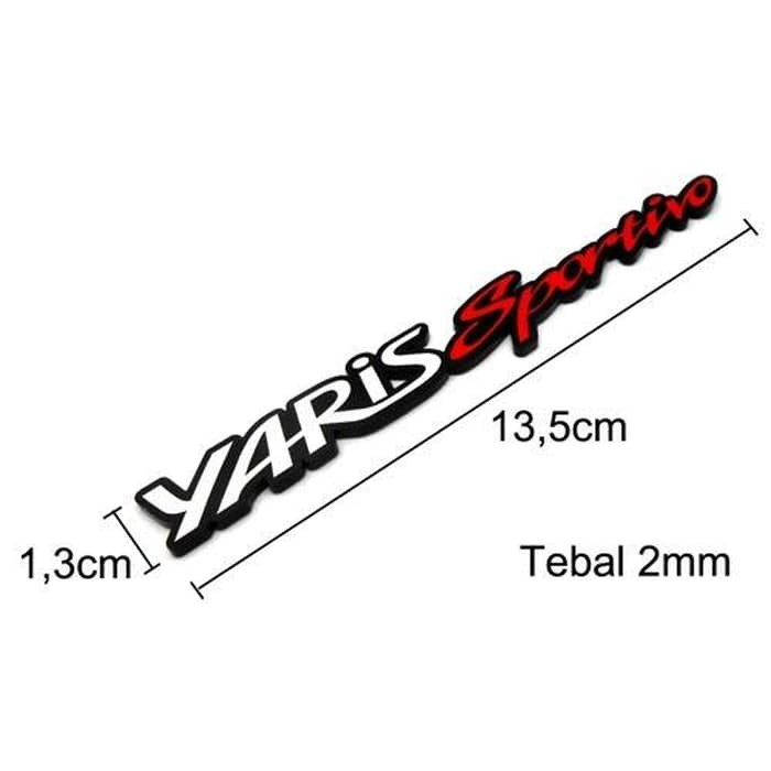Emblem Toyota Yaris Sportivo