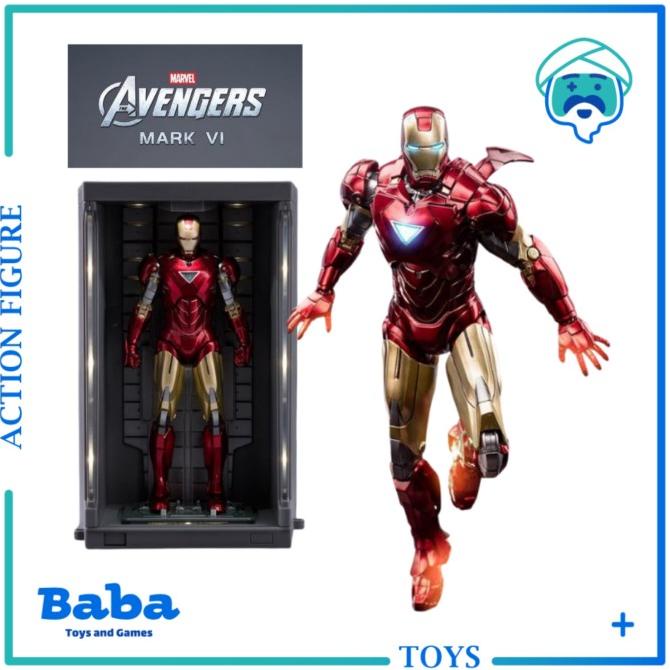 Mainan Figure Marvel Avengers ZD Toys Iron Man Mark 6 / Ironman MK VI