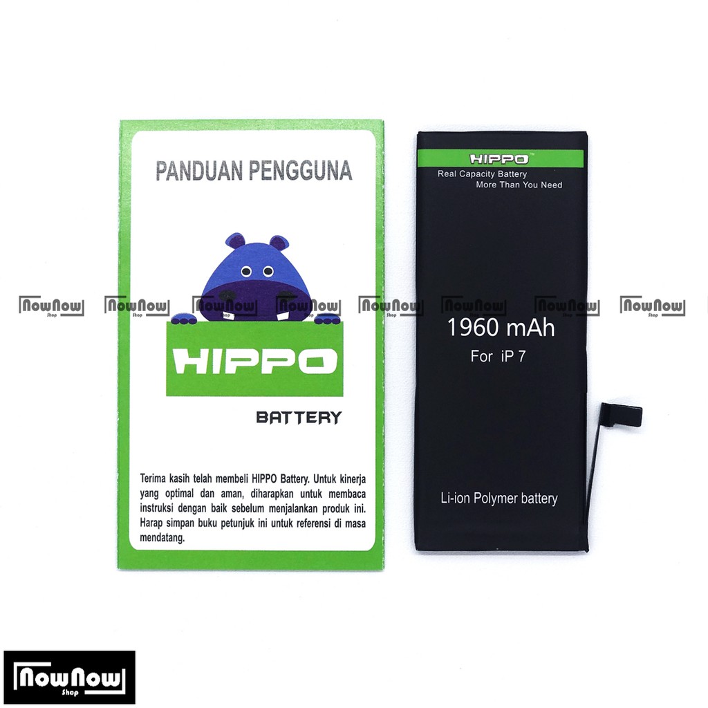 Baterai Hippo 7 A1660 A1778 A1779 A1780 A1853 A1866 Original Batre Batrai Battery HP Garansi Resmi