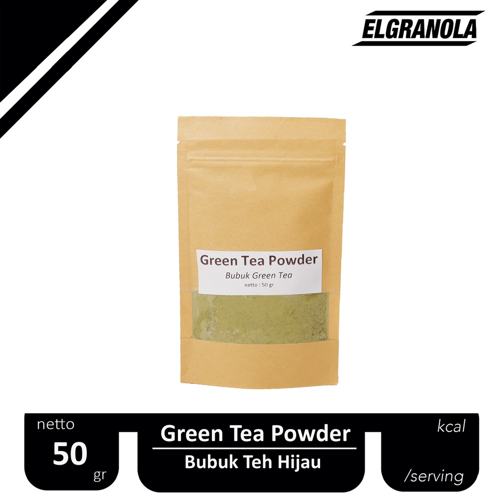

Greentea Powder / Bubuk Teh Hijau / 50 gr