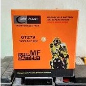 Aki Motor Kawasaki KLX 150, KLX 250 GTZ7V / YTZ7V Dryplus Aki Gel 12v / 7Ah