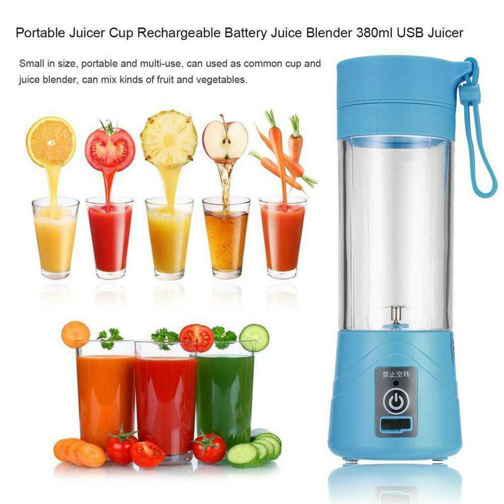 PORTABLE AND RECHARGEABLE JUICER BLENDER MINI / BLENDER PORTABLE