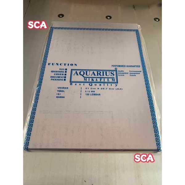 

Mika Jilid Aquarius 0,12 (1pack isi 100lembar) RJ4