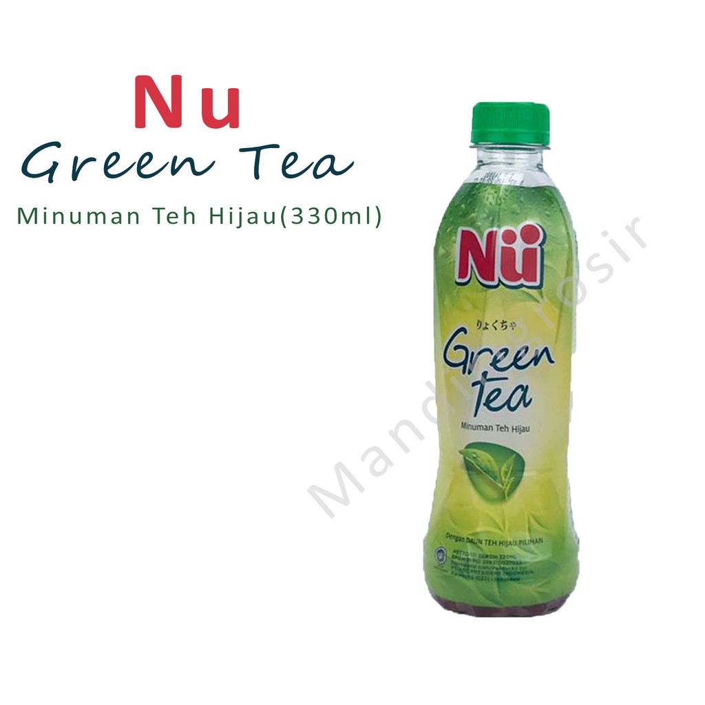 * MINUMAN NU GREEN TEA 330ML 3 VARIAN RASA