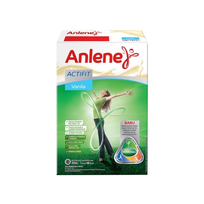 

ANLENE ACTIFIT VANILA 240G