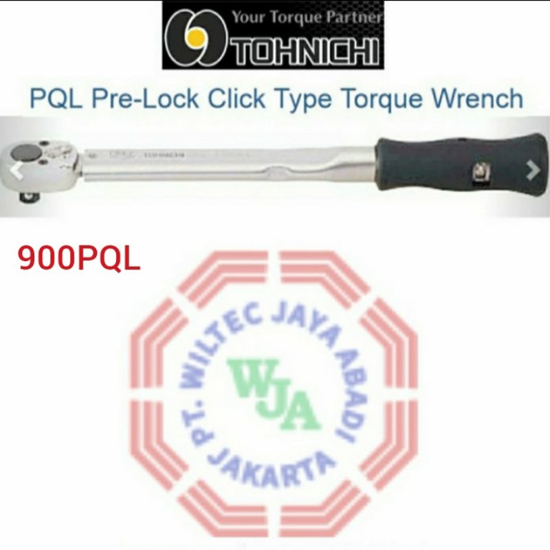 TOHNICHI Torque Wrench 900PQL, 200 - 1000 kgf.cm (Metric Model)