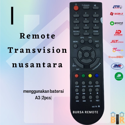 Remot / Remote Transvision Nusantara HD