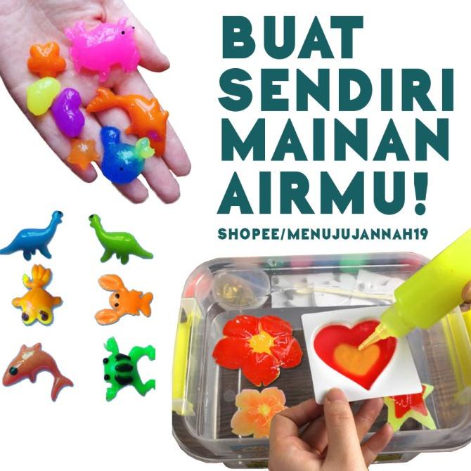 DIY Membuat Mainan Air Sendiri - Mainan Edukasi Anak Perempuan / Laki mR4