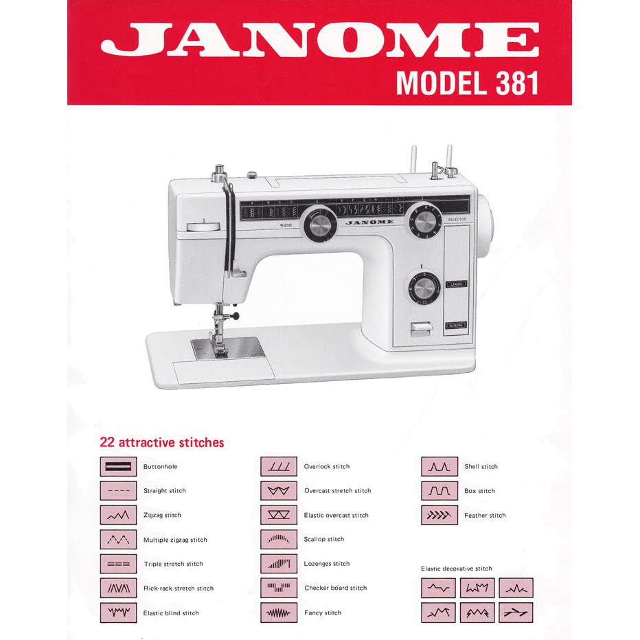 Janome 381