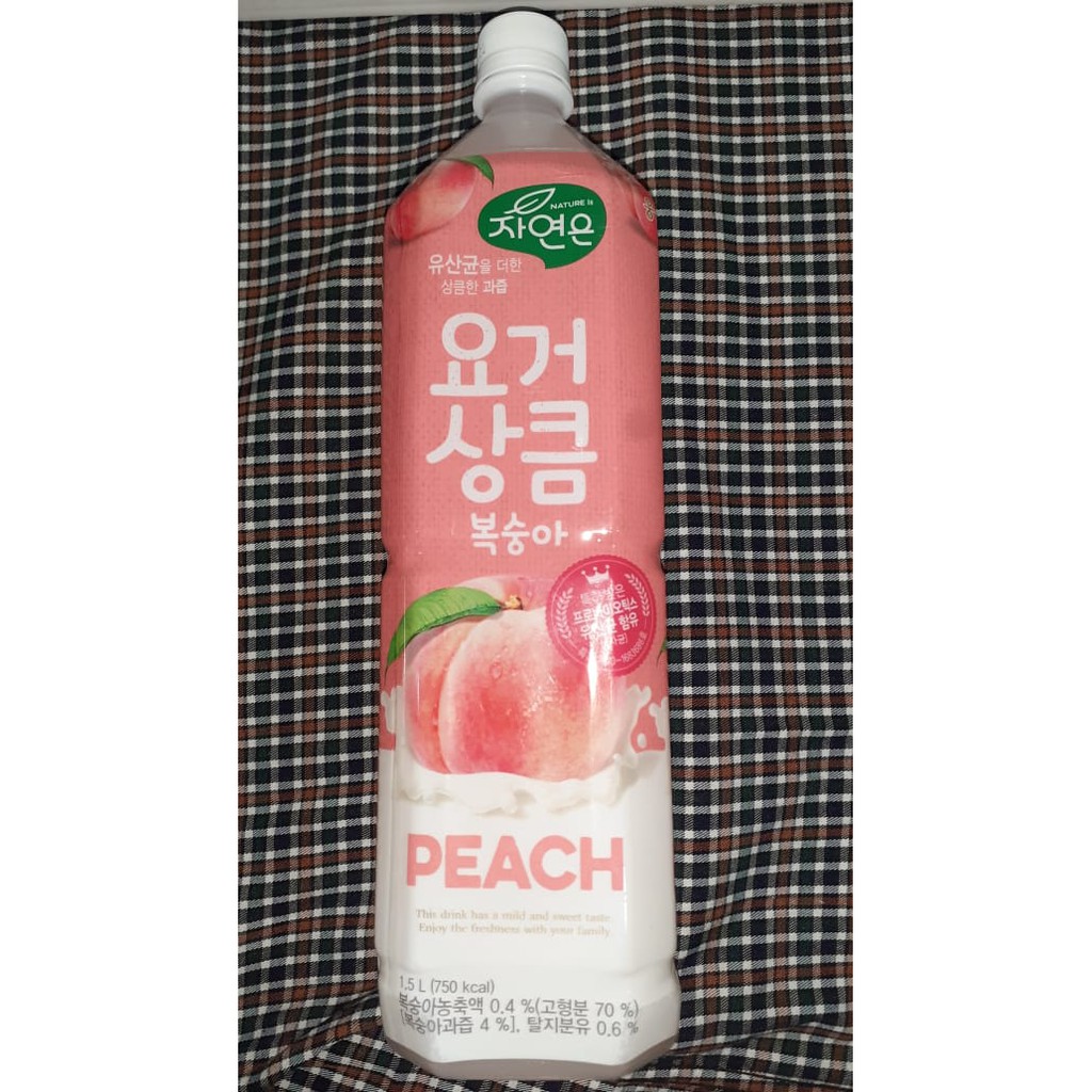 

WOONGJIN Peach YOGURT 1.5 L