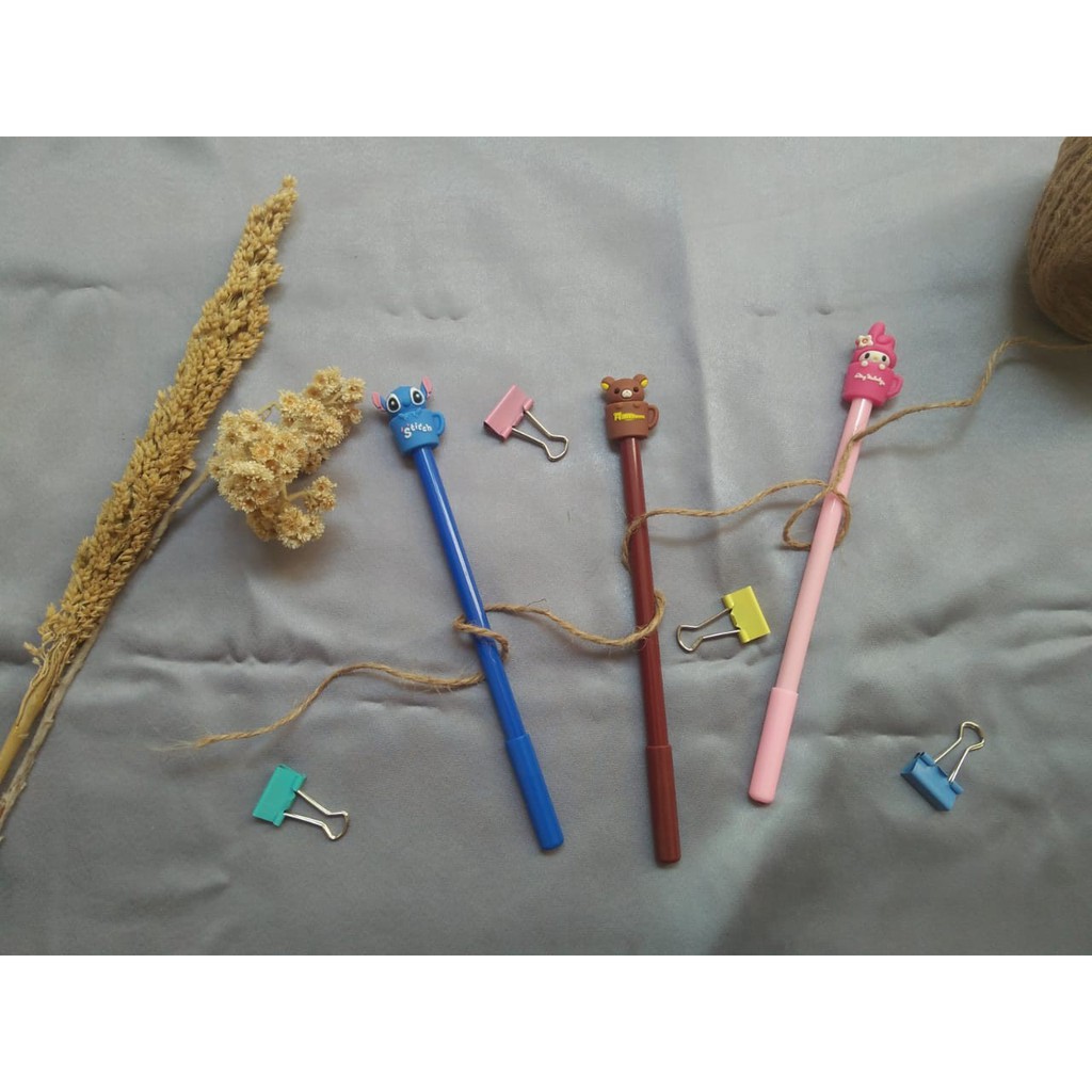 

Pulpen Gel Fancy Karakter 0,5 mm