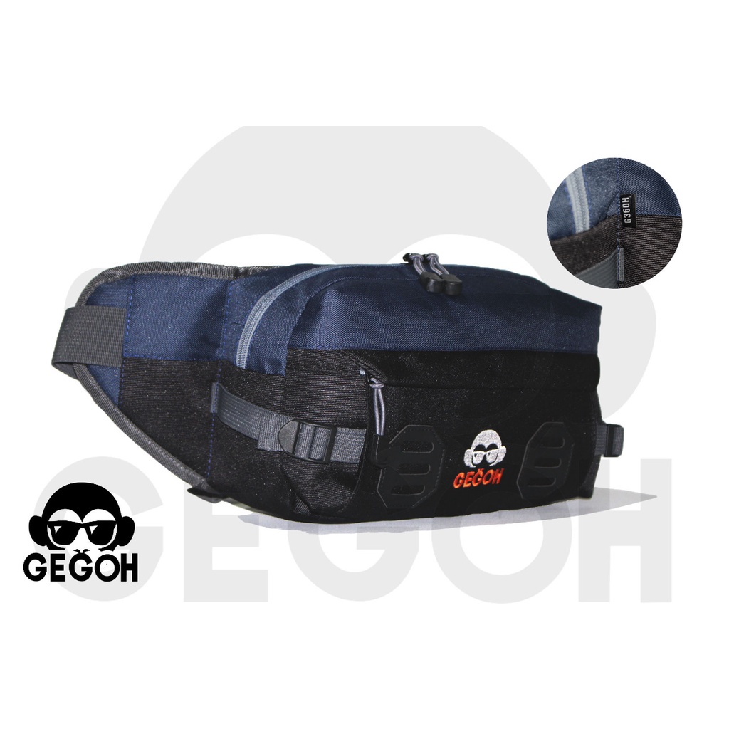 Waist Bag - Gegoh - Tas Pinggang pria - Tas Waistbag Tas Pinggang Pria Tas Pria Tas Bahu