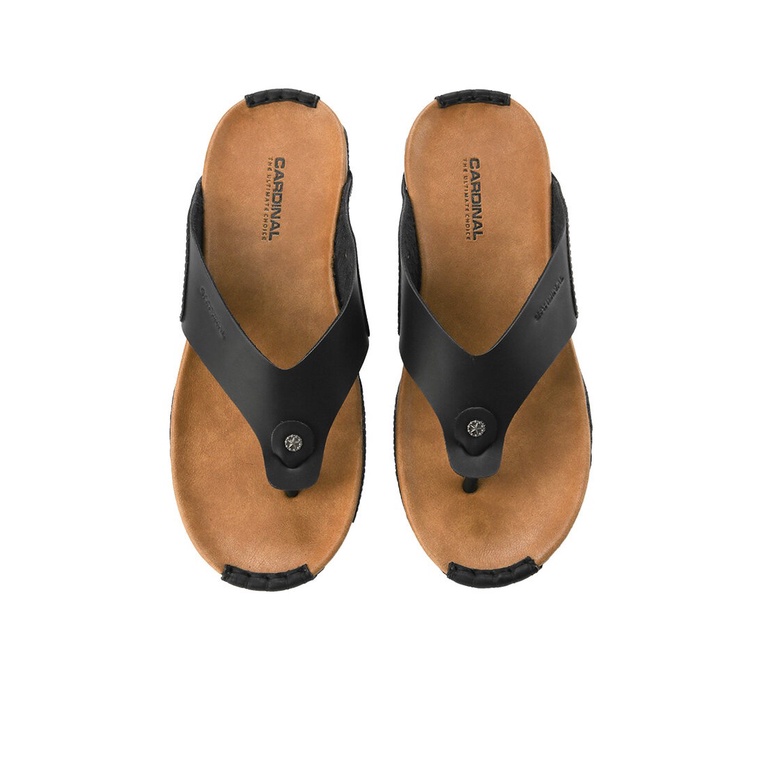 SANDAL JEPIT PRIA CARDINAL ORIGINAL CASUAL TERBARU HITAM CA39