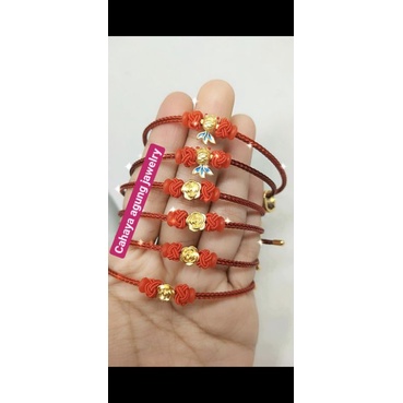 gelang charm pandora emas