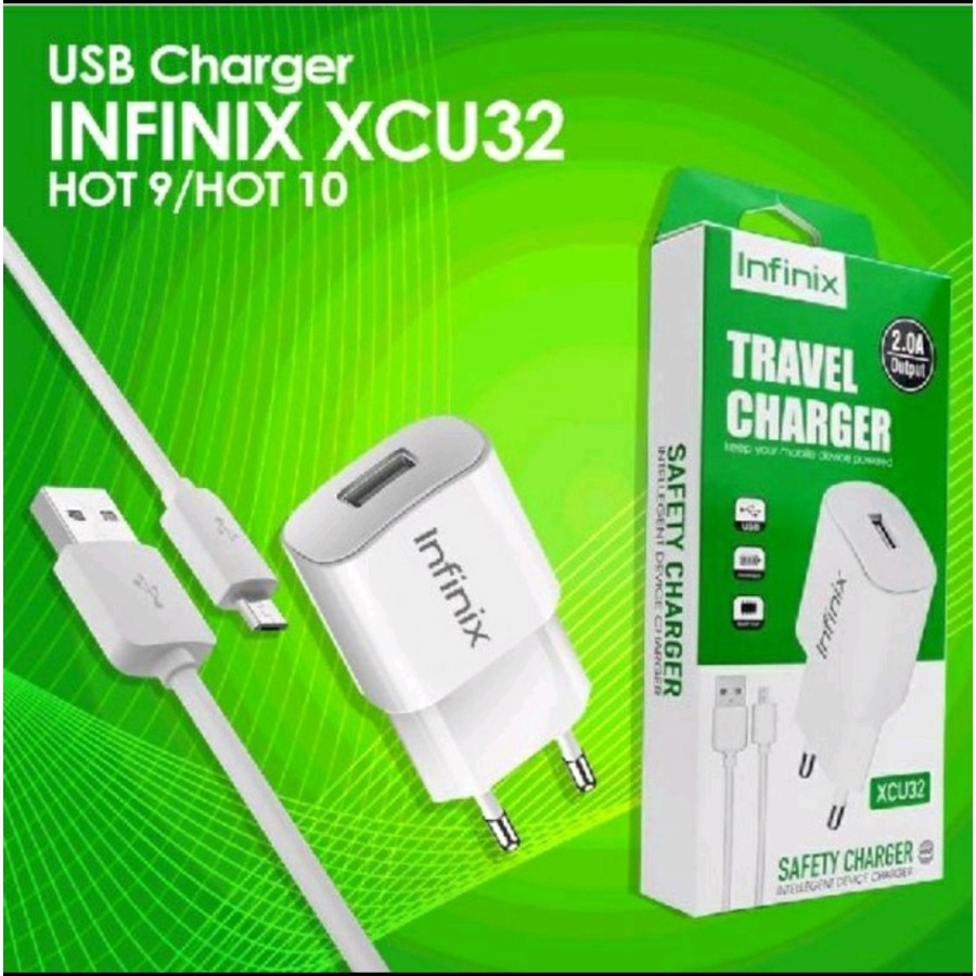 TRAVEL CHARGER INFINIX - CHASAN INFINIT MICRO - CHARGE INGFINIX XCU32 - BD