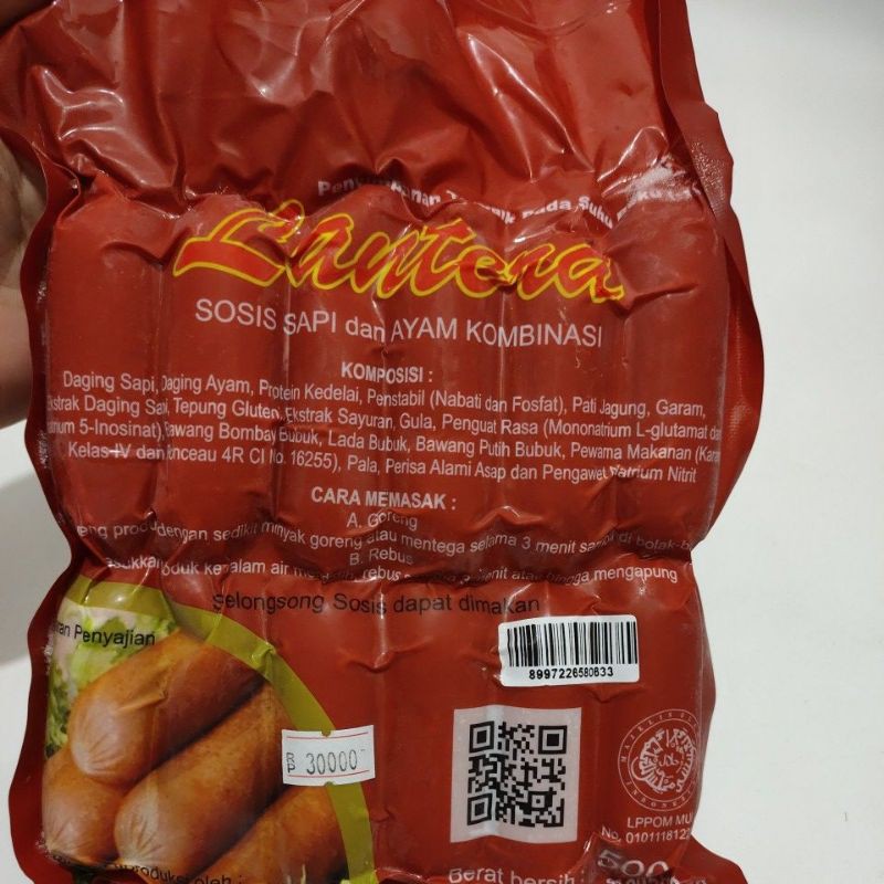 

Sosis Lentera Merah isi 12