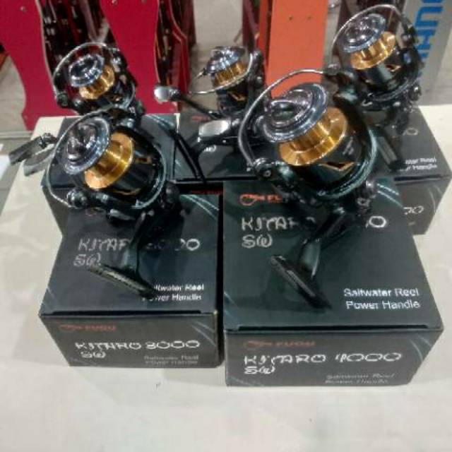 REL SPINNING POWER HANDLE FUGU KITARO 800 SW; 1000SW; 2000SW; 3000SW; 4000SW