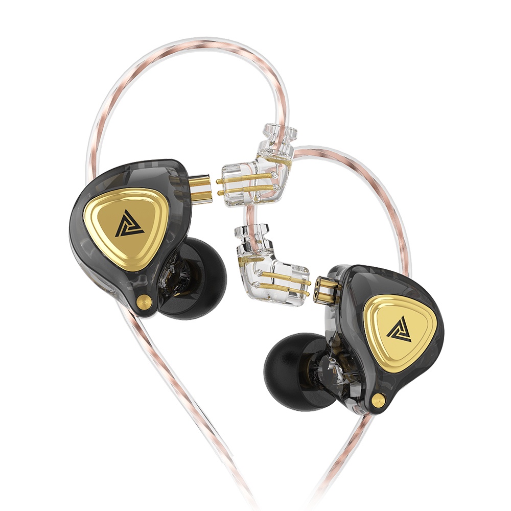 Qkz ZX3 Earphone In ear Sport Stereo Noise Canceling Dengan Kabel Bisa Dilepas QDC