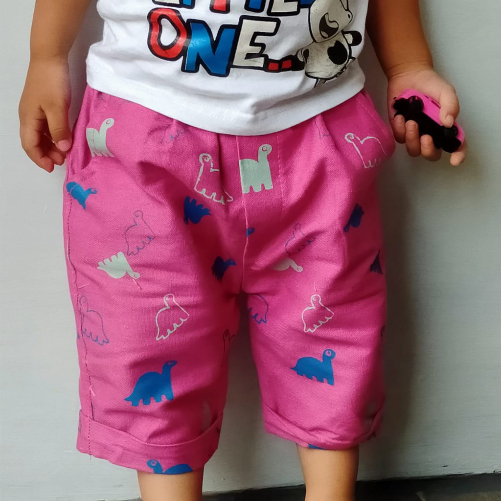 Celana pendek anak laki laki motif fullfrint karakter 2-6 tahun