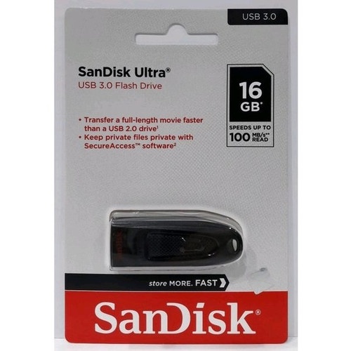 Flashdisk SanDisk Ultra 16GB CZ48 USB 3.0-Flash Drive USB Sandisk 16GB